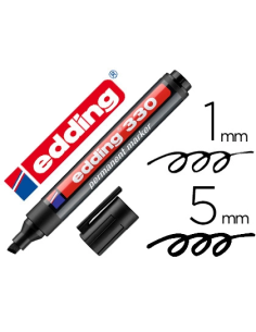 CI | Rotulador edding marcador permanente 330 negro punta...