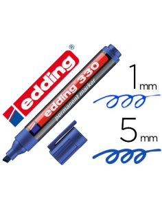 CI | Rotulador edding marcador permanente 330 azul punta...