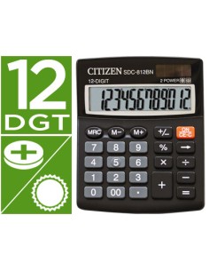 CI | Calculadora citizen sobremesa sdc-812 bn eco...