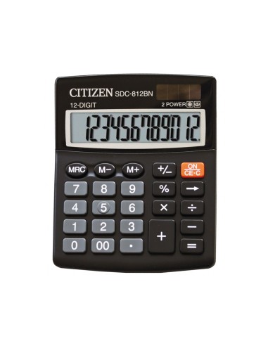 CI | Calculadora citizen sobremesa sdc-812 bn...