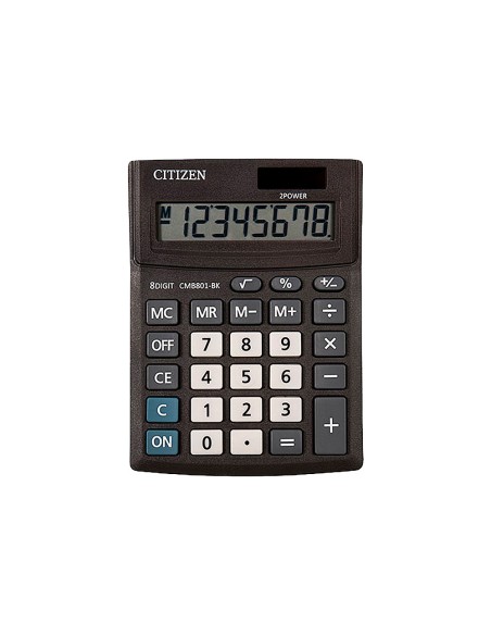 CI | Calculadora citizen sobremesa business line eco eficiente solar y pilas 8 digitos 136x100x32 mm