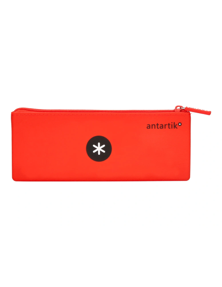 CI | Bolso escolar portatodo antartik silicona triangular colores surtidos intensos azul mostaza negro y rojo