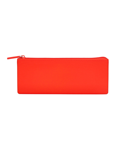 CI | Bolso escolar portatodo antartik silicona triangular colores surtidos intensos azul mostaza negro y rojo