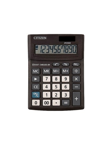 CI | Calculadora citizen sobremesa business line eco eficiente solar y pilas 10 digitos 136x100x32 mm