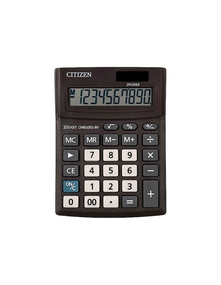 CI | Calculadora citizen sobremesa business line eco eficiente solar y pilas 10 digitos 136x100x32 mm