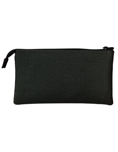 CI | Bolso Escolar Portatodo Antartik Triple Cremallera Color Negro 220X30X120 Mm