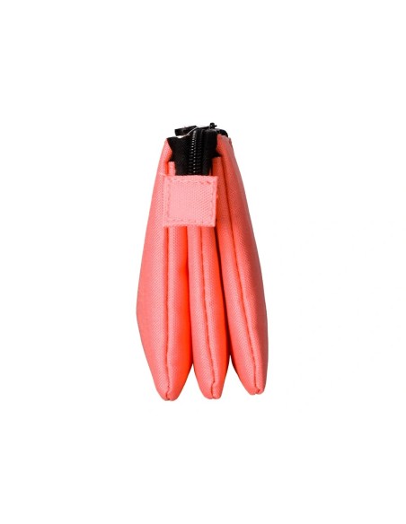 CI | Bolso Escolar Portatodo Antartik Triple Cremallera Color Coral 220X30X120 Mm