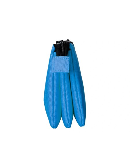 CI | Bolso Escolar Portatodo Antartik Triple Cremallera Color Azul 220X30X120 Mm