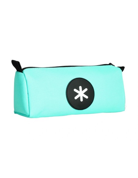 CI | Bolso Escolar Portatodo Antartik Triangular Verde Menta 210X70X80 Mm