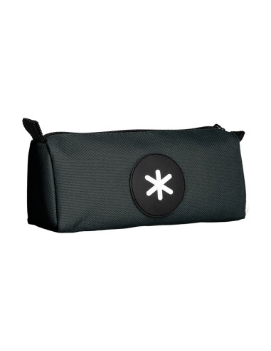 CI | Bolso Escolar Portatodo Antartik Triangular Negro 210X70X80 Mm