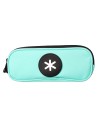 CI | Bolso Escolar Portatodo Antartik Doble Cremallera Color Verde Menta 210X60X80 Mm