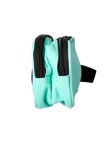 CI | Bolso Escolar Portatodo Antartik Doble Cremallera Color Verde Menta 210X60X80 Mm