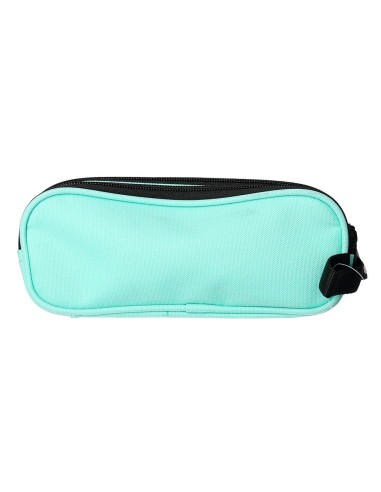 CI | Bolso Escolar Portatodo Antartik Doble Cremallera Color Verde Menta 210X60X80 Mm