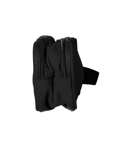 CI | Bolso Escolar Portatodo Antartik Doble Cremallera Color Negro 210X60X80 Mm