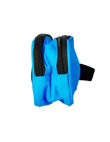 CI | Bolso Escolar Portatodo Antartik Doble Cremallera Color Azul 210X60X80 Mm