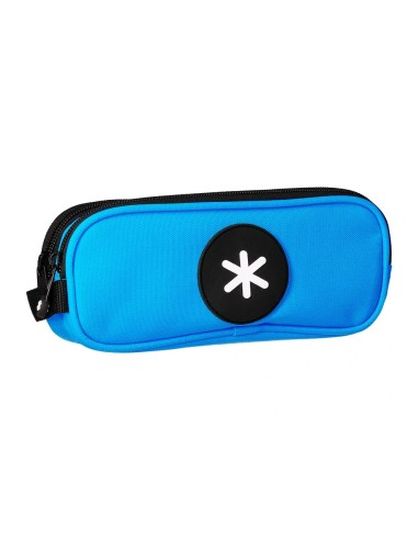 CI | Bolso Escolar Portatodo Antartik Doble Cremallera Color Azul 210X60X80 Mm