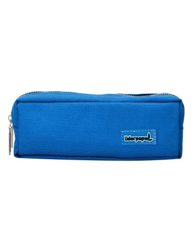 CI | Bolso Escolar Liderpapel Portatodo Rectangular 2 Bolsillos Azul 185X55X70 Mm