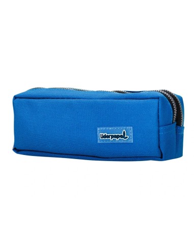 CI | Bolso Escolar Liderpapel Portatodo Rectangular 2 Bolsillos Azul 185X55X70 Mm