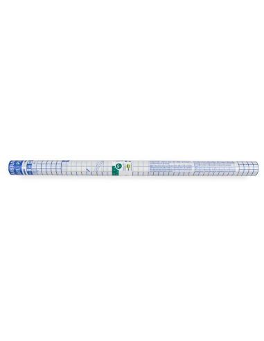 CI | Rollo plastico adhesivo liderpapel 0,50x3 mt. 8o micras forralibros removible