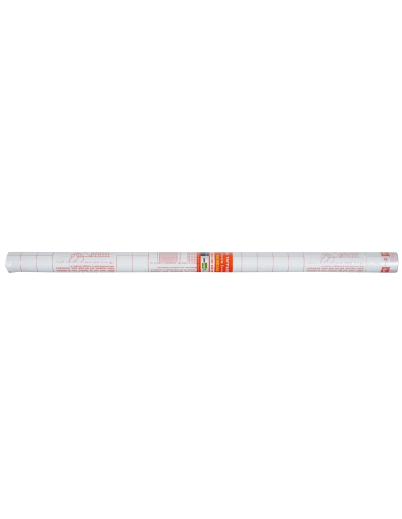 CI | Rollo plastico adhesivo liderpapel 0,50x1,50 mt. 8o micras forralibros removible