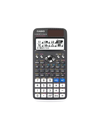 CI Calculadora casio fx-991spx ii classwizz cientifica 576 funciones  memorias 15+10+2 digitos codigo qr con tapa