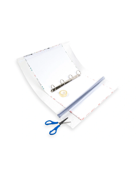 CI | Rollo plastico forralibros 0,35x2 mt liderpapel