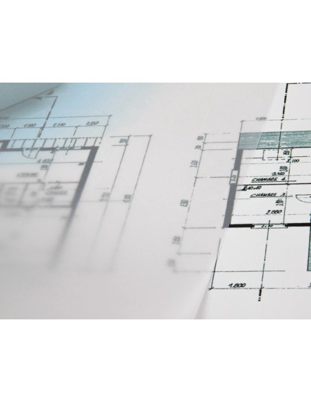 CI | Papel dibujo liderpapel 297x420mm 90g/m2 vegetal