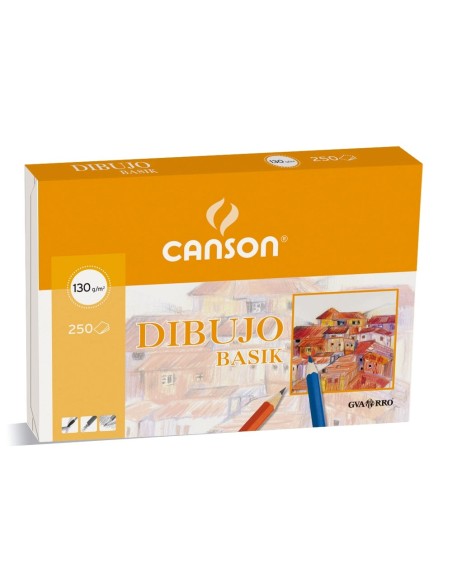 CI | Papel dibujo basik 32.5x46 -130 gr -sin recuadro