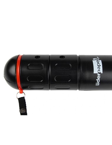 CI | Portaplanos plastico liderpapel diametro 5 x 40 cm no extensible negro