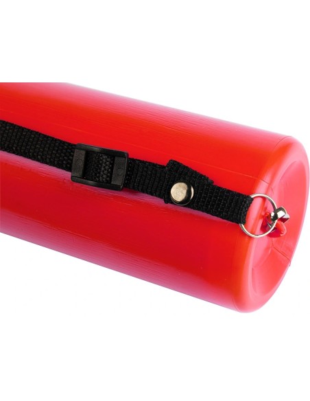 CI | Portaplanos plastico liderpapel diametro 6 cm extensible hasta 80 rojo
