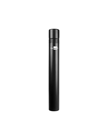 CI | Portaplanos plastico liderpapel diametro 6 cm extensible hasta 80 negro