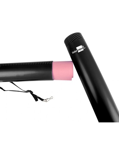 CI | Portaplanos plastico liderpapel diametro 6 cm extensible hasta 80 negro