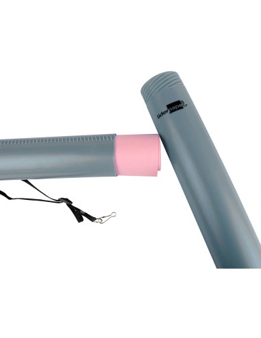 CI | Portaplanos plastico liderpapel diametro 6 cm extensible hasta 80 gris
