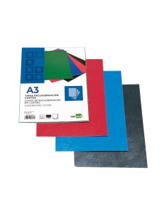 CI | Tapa encuadernacion liderpapel carton a3 1mm negra... 2