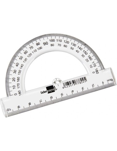 CI | Semicirculo liderpapel 10 cm plastico