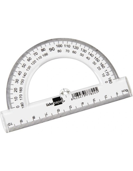 CI | Semicirculo liderpapel 10 cm plastico