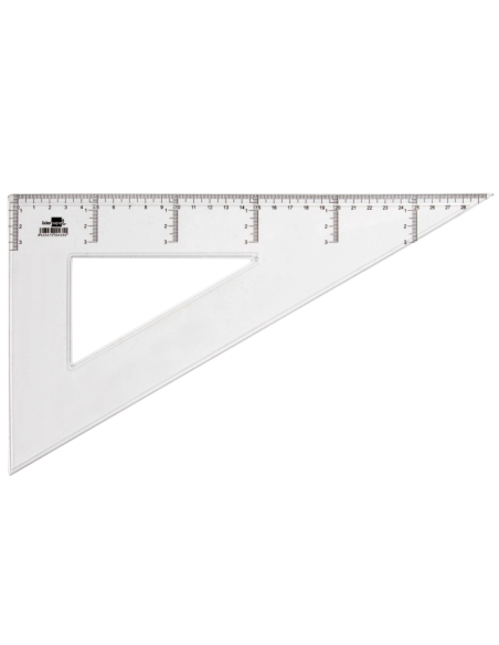 CI | Cartabon liderpapel 30 cm plastico cristal