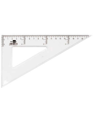 CI | Cartabon liderpapel 20 cm plastico cristal