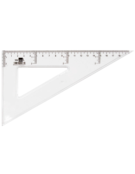 CI | Cartabon liderpapel 20 cm plastico cristal
