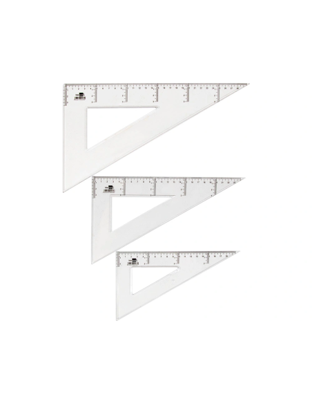 CI | Cartabon liderpapel 20 cm plastico cristal