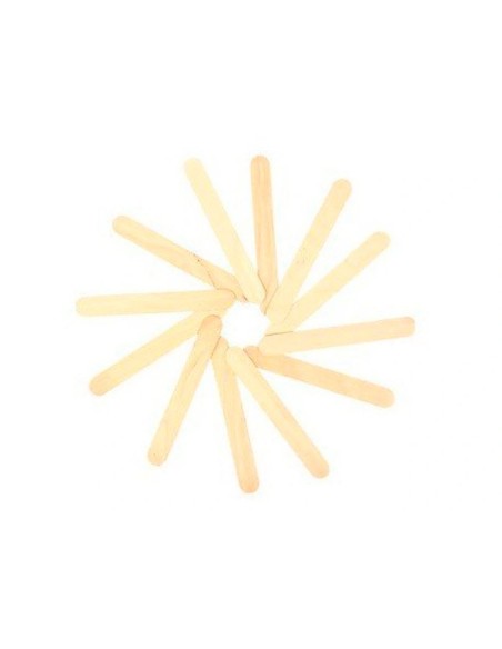CI | Palillo para manualidades madera color natural 15 x 2 cmbolsa de 100 unidades
