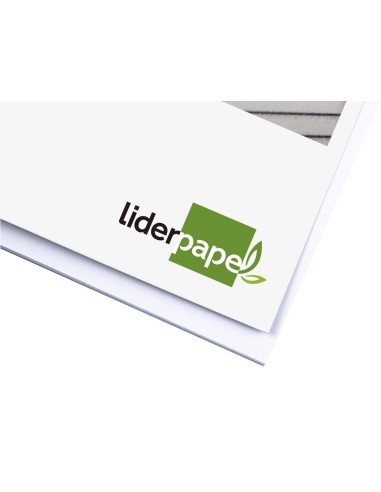 CI | Bloc musica liderpapel pentagrama 5mm cuarto 20 hojas 100g/m2 grapado