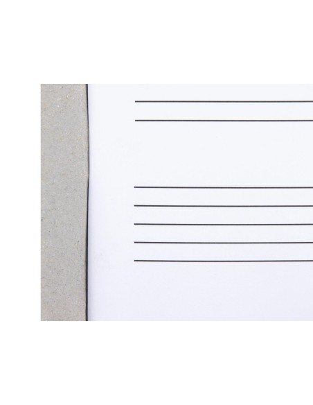 CI | Bloc musica liderpapel pentagrama 5mm cuarto 20 hojas 100g/m2 grapado