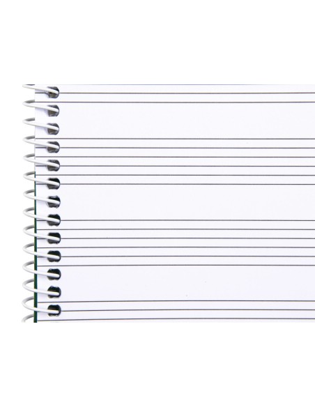 CI | Bloc musica liderpapel para guitarra hexagrama 3 mm. cuarto 20 hojas 100g/m2