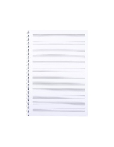 CI | Bloc musica liderpapel pentagrama 3mm...