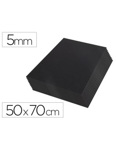 CI | Carton pluma liderpapel negro doble cara 50x70 cm...
