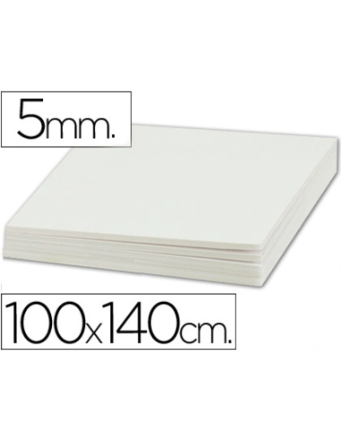 CI | Carton pluma liderpapel doble cara 100x140 cm espesor 5 mm