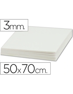 CI | Carton pluma liderpapel doble cara 50x70 cm espesor...