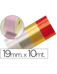 CI | Cinta fantasia 10 mt x 19 mm rosa