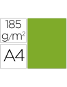 CI | Cartulina guarro din a4 verde manzana 185 gr paquete 50 h